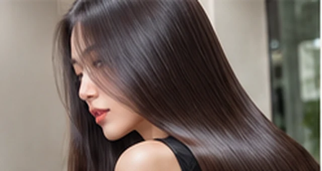 AI 스타일 참고 이미지: 윤기·결 케어